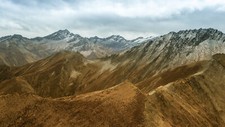 Landscape new zealand nature mountains Custom Gaming Mat Desk