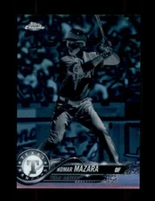 2018 Topps Chrome Black & White Negative Refractor #178 Nomar Mazara (ref 103992