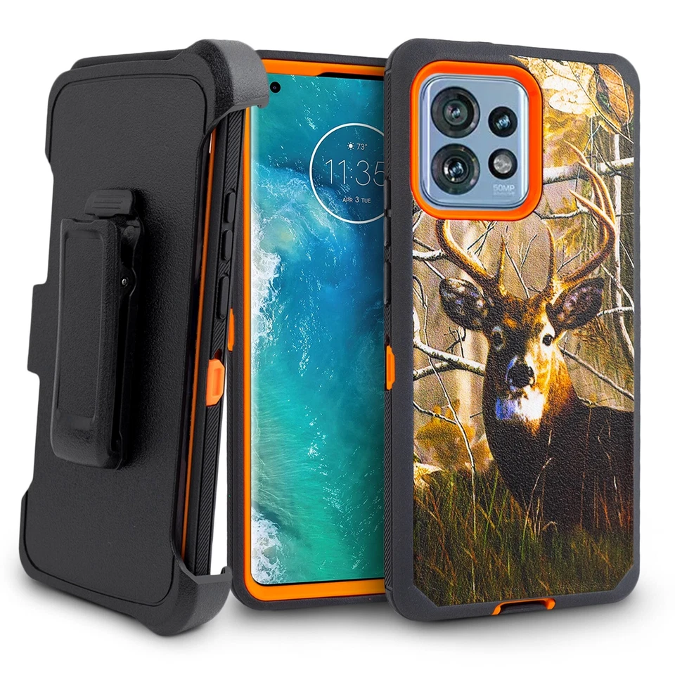 Funda protectora con clip para cinturón para Motorola Edge+ Plus 2023 Defender Foto 2 de 4