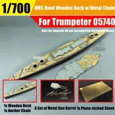 1/700 HMS Hood 1941 Battleship Super Detail-up Upgrade Kit for Trumpeter 05740