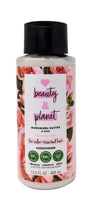 Love Beauty and Planet Murumuru Butter & Rose Conditioner Color Treated Hair 13.