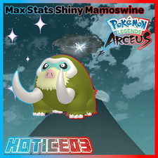Pokemon Legends: Arceus Shiny Mamoswine Max Stats