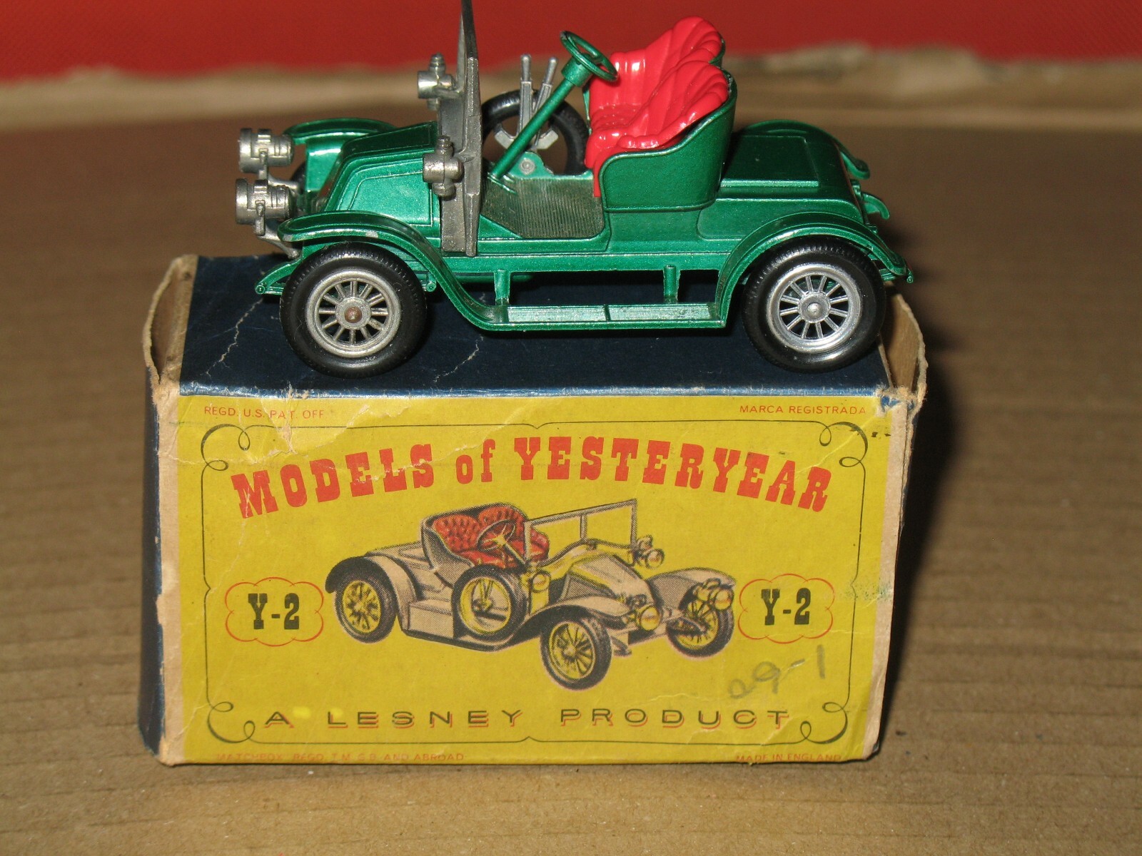 (1550)マッチボックス Y-2 1911 ルノー Matchbox Model Of Yesterday Y2 1911 Renault Y-2 N°2 | eBay