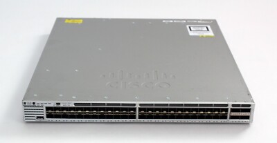 Cisco WS-C3850-48XS-F-S 48x 10GB SFP+ and 4x 40GB QSFP+ Ethernet