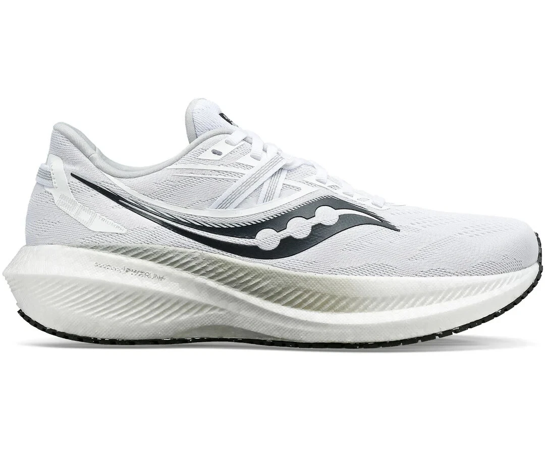 Saucony Triumph 20 White Black for sale | eBay