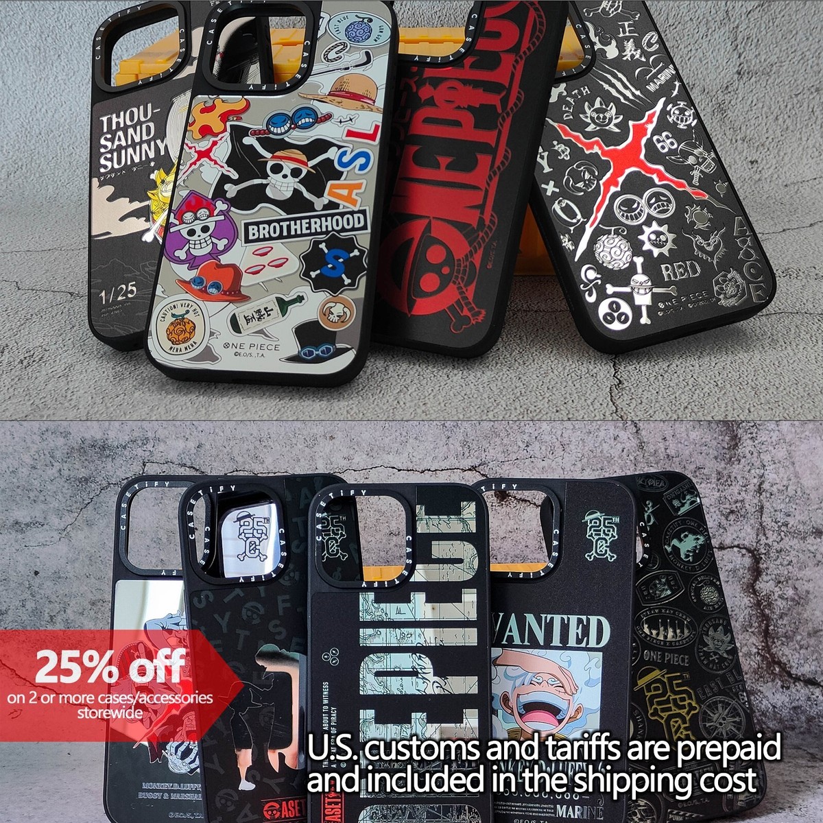 iPhoneアクセサリー Casetify iPhone13Pro ONE PIECE ASL CASETiFYと『ONE PIECE』のコラボ最新作！コレクター心を