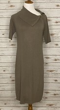 Calvin Klein classic zippered cowl/turtleneck sweater dress Size Large