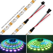 DC5V 12V SK6812 4020 LED Side Emitting Thin Light Tape LED Strip RGB WS2812B