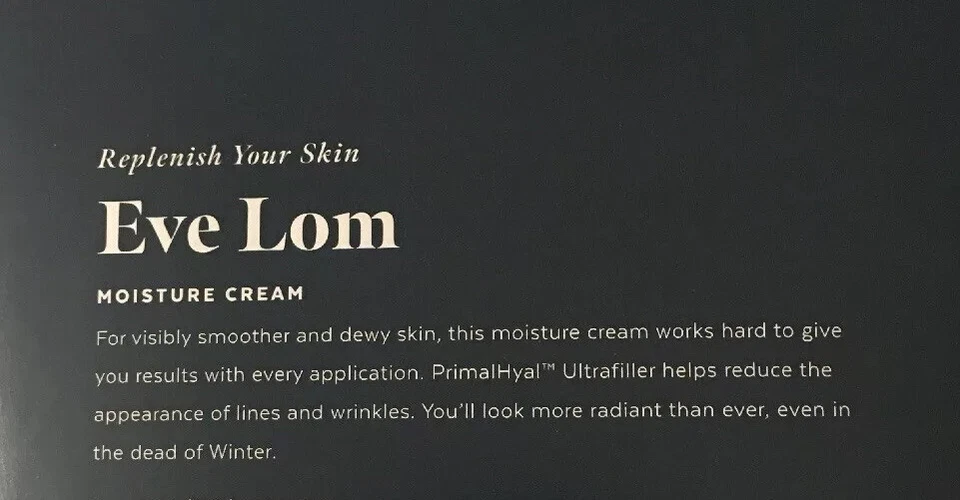 Eve Lom Moisture Cream 50ml/1.6 Fl Oz Made In England Skincare NIB Sealed Plasti Foto 2 de 4