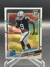 2023 Panini Donruss Optic Tyree Wilson Rated Rookie Base #262 Raiders RC