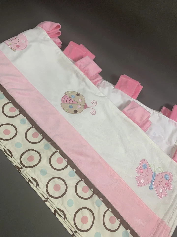 NOJO розовый плюшевый бабочка улитка леди жук балдахин - количество 4 - 2 фунта 10 унций - Изображение 4 из 4