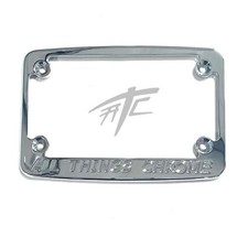 HAYABUSA CHROME ALL THINGS CHROME LICENSE PLATE FRAME 08-20 SUZUKI HAYABUSA