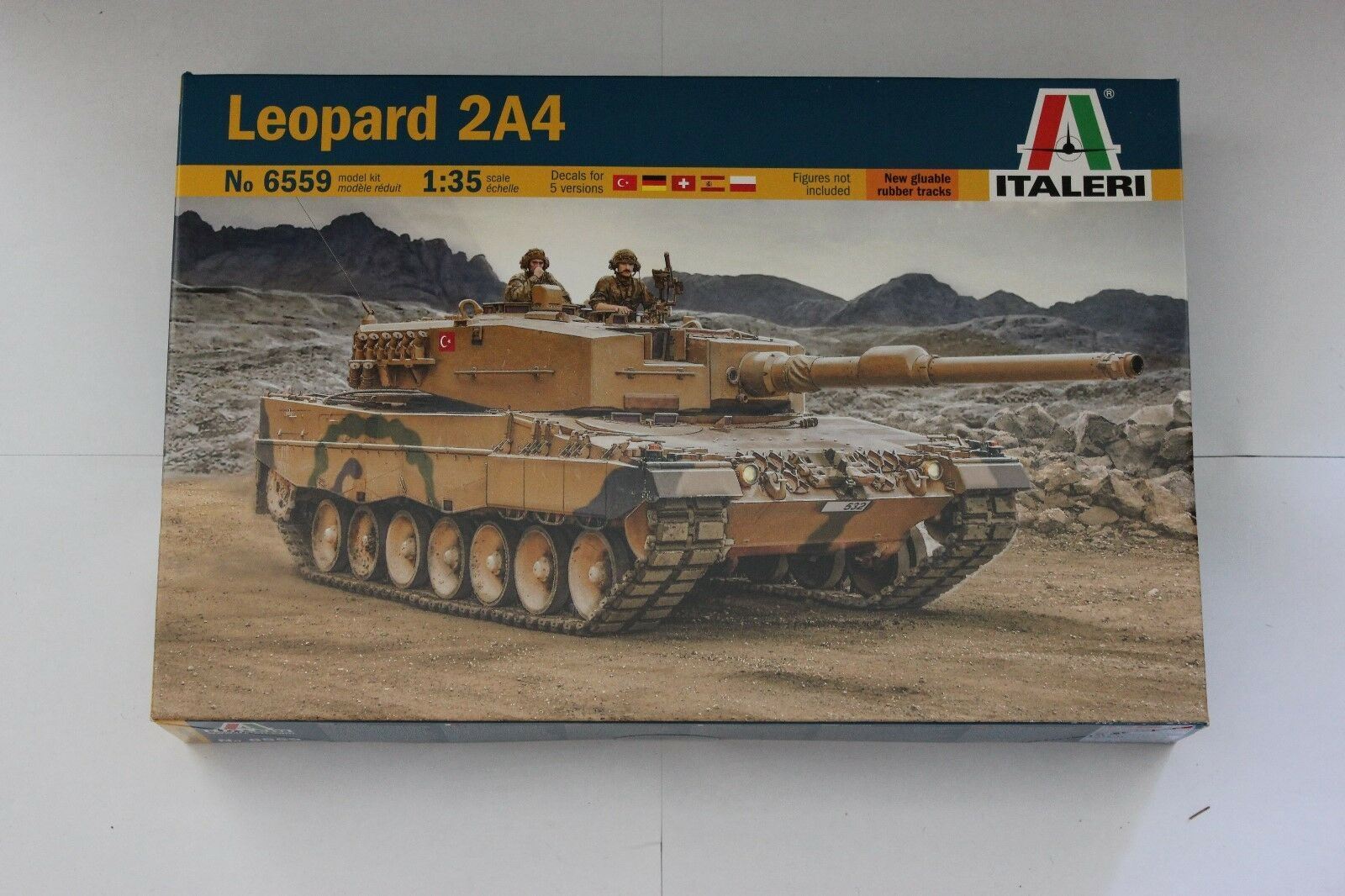 Italeri 6559 Leopard 2A4 tank 1/35 Scale