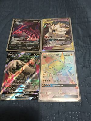 Pokémon TCG Solgaleo & Lunala Tag Team GX Sun & Moon - Cosmic Eclipse 75/236...