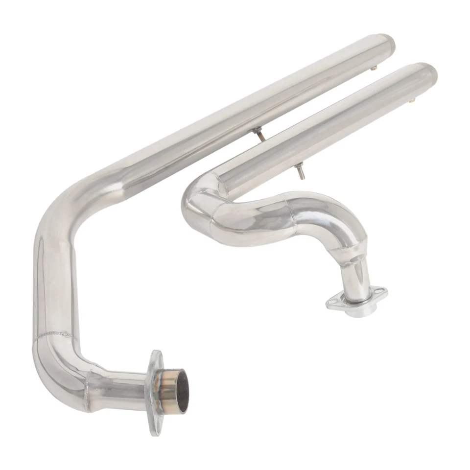 For Yamaha XV400 XV535 Virago 535 400 Complete Exhaust System Muffler Pipe Foto 4 de 4