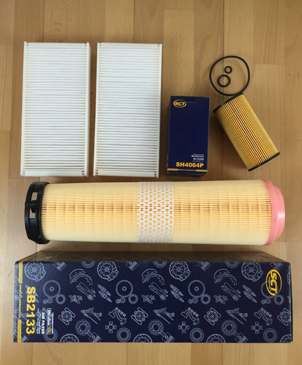 Complete Filter Kit – Oil, Air & Activated Carbon For Mercedes E-Class W212 200 & 250 CGI