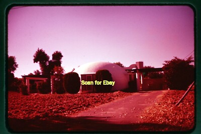 Goodyear Balloon Bubble House in Arizona in 1957, Ektachrome Slide aa 17-4a