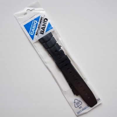 Genuine Watch Band 20mm Black Strap Casio ALT-6000-1V, ALT-6100-1V | eBay