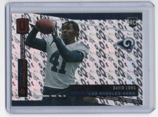2019 Panini Unparalleled Rookies Flight David Long #260 Rookie RC