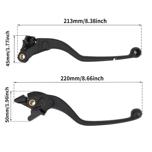 Matte-Black Brake Clutch Lever For BMW F750 F850 GS 2018-23 F900R F900XR 2020-23 - Bild 5 von 6