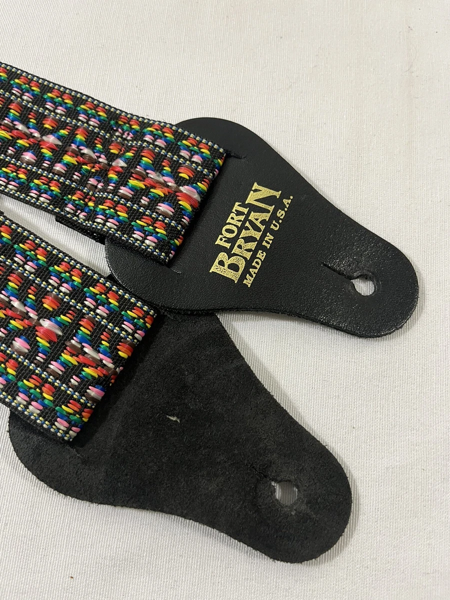 Crochet top guitar strap