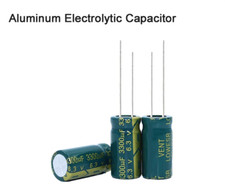 6.3v 3300uf 10x20mm Aluminum Electrolytic Capacitor High frequency Green gold
