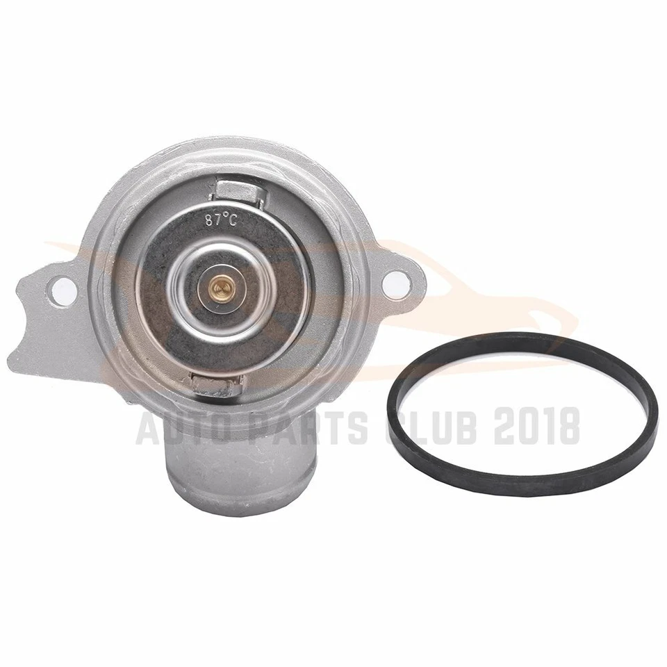 Conjunto de termostato para Mercedes-Benz CLK430 CLK500 E320 E430 E500 ML320 ML350 ML430 Foto 2 de 4