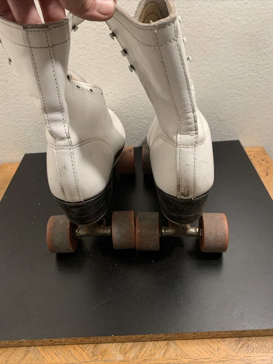 Patins à Roulettes Chicago Vintage Noirs Taille 9 - Roues FO-MAC 77G - Occasion États-Unis