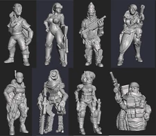 Bounty Hunters Ignis Quadrant TGM-7 EC3D