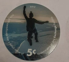 16H5   AAFES Pog  2017 U.S. ARMY Money About Uncirculation