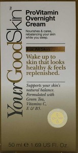 provitamin overnight cream