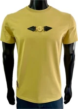 Vèrsace Men Yellow Gold T-Shirt