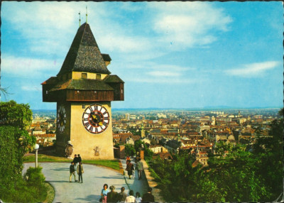 Austria - Österreich - Steiermark - Graz - Uhrenturm - 1981