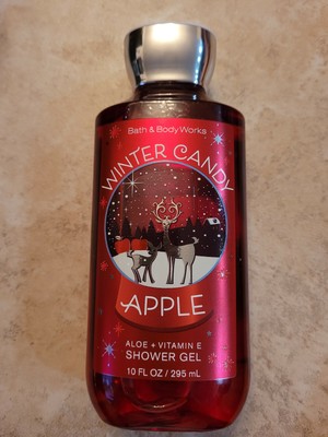Bath & Body Works Winter Candy Apple shower gel 10 oz bottle