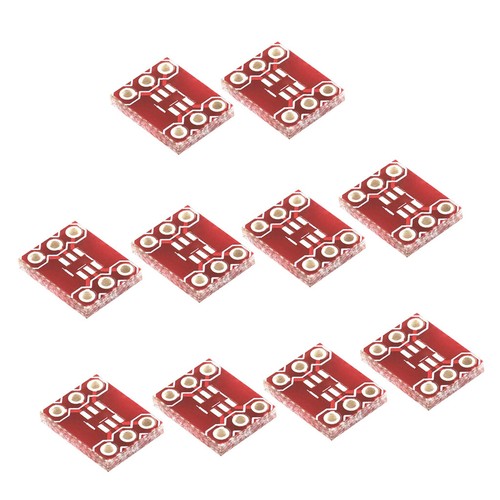 60x SOT 23 auf DIP Adapterplatte Konverter Breakout Board DIY 6 Pin Rot - Picture 8 of 8
