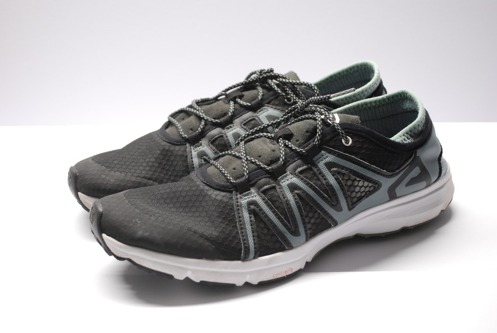 Salomon Crossamphibian Swift Mens Black Gray Athletic Sneakers Size 10