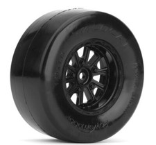 Powerhobby 110 Mounted Wildcat Belted Rear 2.23.0 Drag Racing Tires Ultra...