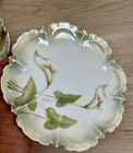 8-Pc. RS Reinhold Schlegelmilch Calla Lily Germany HAND PAINTED Plate & Bowl Set — photo 6