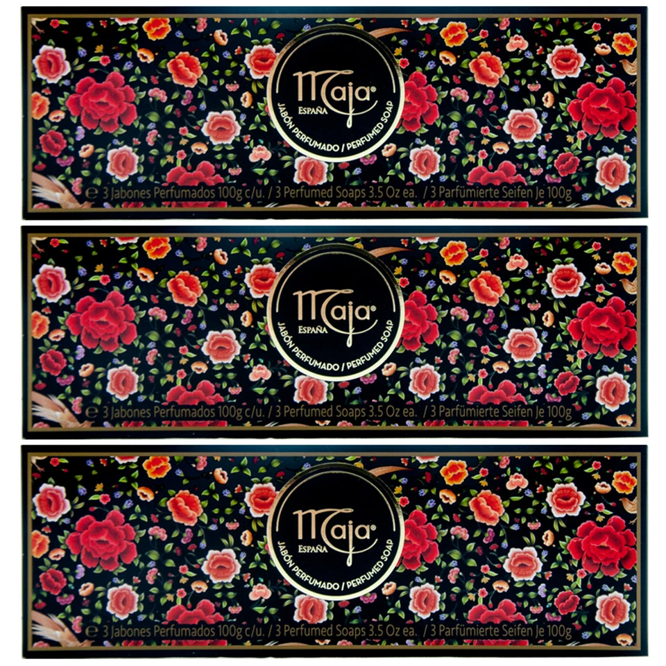 Maja Espana Perfumado Fragancia Jabón Savon Classic 3 x 3 Pieza Cada 100g - Imagen 1 de 1