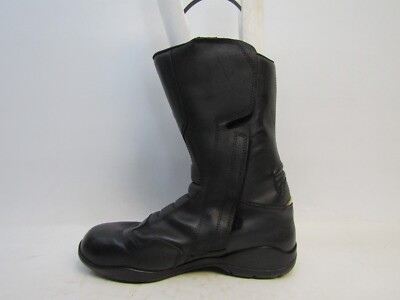 Alpinestars Mens Sz US 44 EUR Black Zip Street Bike Motorcycle Riding  Boots