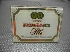 Paulaner Pils Zapfhahnschild M1391 Reklameschild