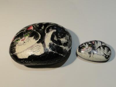 Pair of Cat Rock Paperweights From Bermuda | eBay Pair of Cat Rock Paperweights From Bermuda | eBay