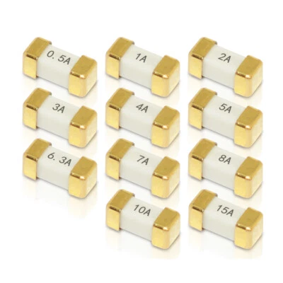 1808 SMD Fuse Fast/Quick Blow 0.5A 1A 2A 2.5A 3A 4A 5A 6A 8A 10A 12A 15A 20A
