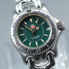 Orologio Donna TAG Heuer SEL Professional 200M WG1419 Quarzo Verde 23mm GIAPPONE