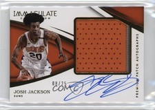 2017-18 Panini Immaculate Premium 8/25 Josh Jackson #PP-JJK Patch Auto 1a07
