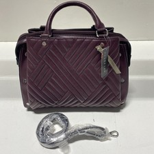 Borsa a tracolla trapuntata Metaphor Borgogna