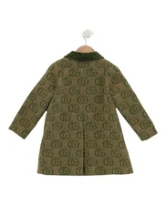 Gucci Boys GG Embroidered Logo Coat - Image 2 of 2