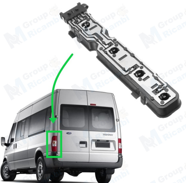 Ford Transit MK7 2006 - 2014 Lampenfassung Birnen RüCklicht Links-image
