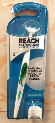 Reach Ultraclean Access Flosser 8 Disposable Heads
