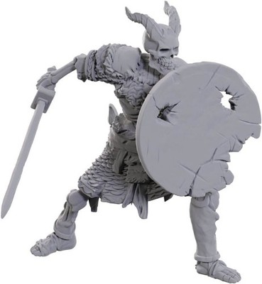 D&D Nolzurs Marvelous Unbemalte Miniaturen Tiefling-Skelett (W23)